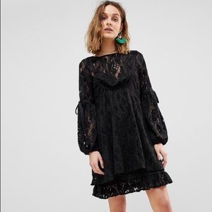 Free People Rubi Lace Mini Dress